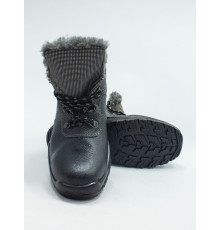 Ботинки (иск.мех) Лидер ПУ/Нитрил (арт.Б24113)